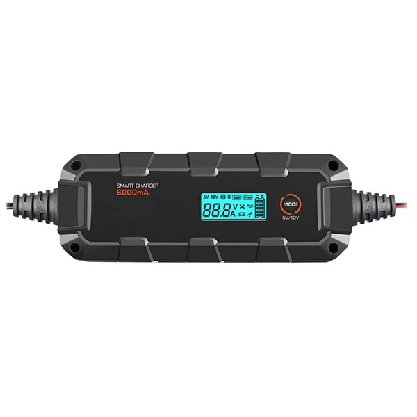 Picture of 6A Intelligent Car Battery Charger, 6 Volt/12 Volt