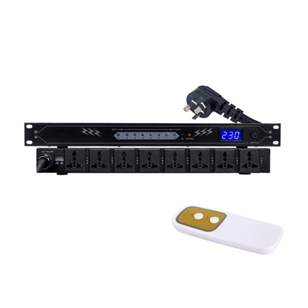 Picture of 8 Outlet Power Sequencer with Remote, 6000W