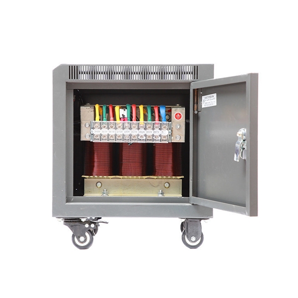 Picture of 5 kVA Three Phase Isolation Transformer, 480V to 400V, Step Up/Down