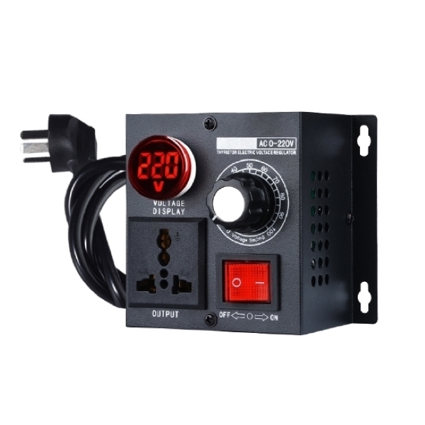 Picture of Adjustable 5000W SCR Voltage Regulator, 110V/220V