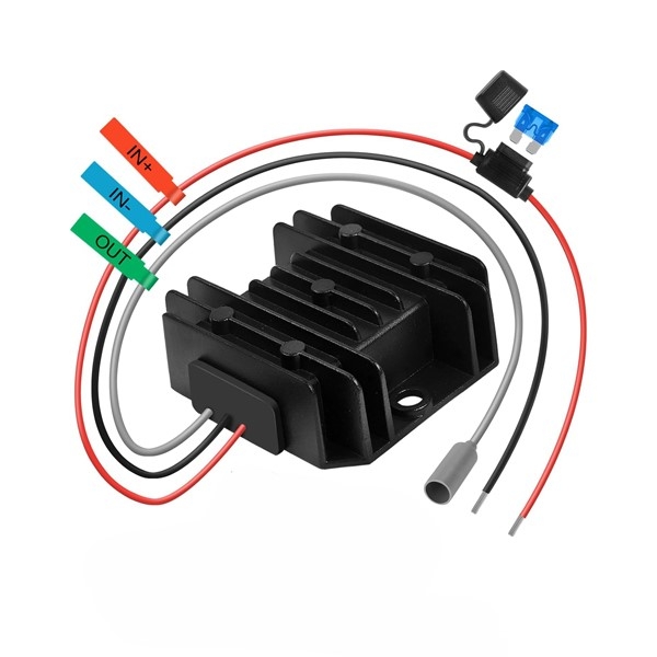 Picture of 12V-24VDC to 30VDC Step Up Converter with Female Socket