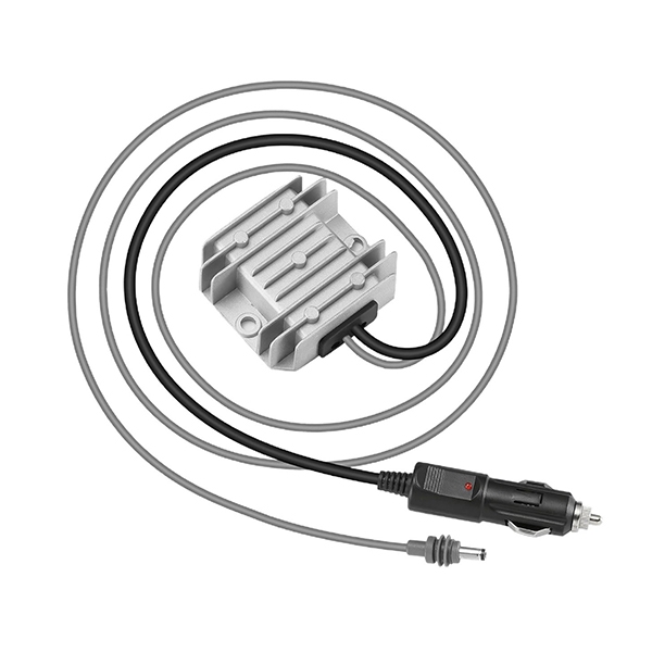 Picture of DC Boost Converter with Cigarette Lighter Plug, 12V-24V to 30V