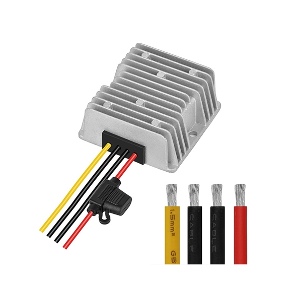 Picture of 18V-75V to 12V DC-DC Buck Converter, 20A 240W