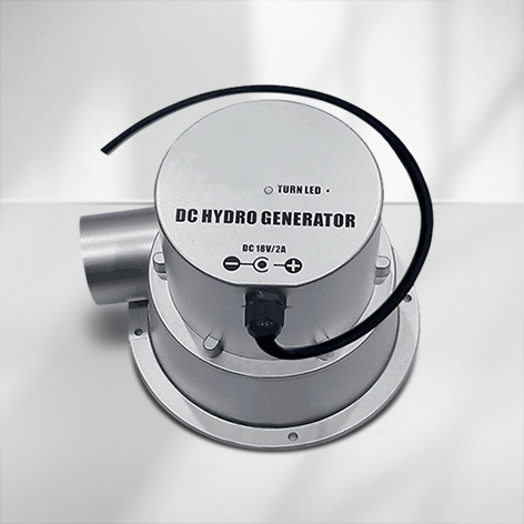18V micro hydroelectric generator product show