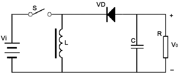 DC-DC boost buck converter working principle