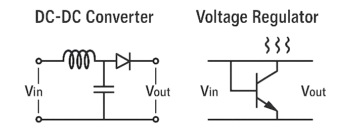 dc dc converter vs voltage regulator