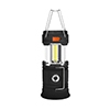 Hand crank lantern for camping