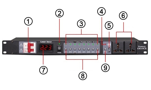 10 outlet power sequencer controller details