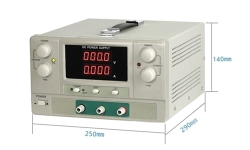 100V 20A variable DC power supply dimension