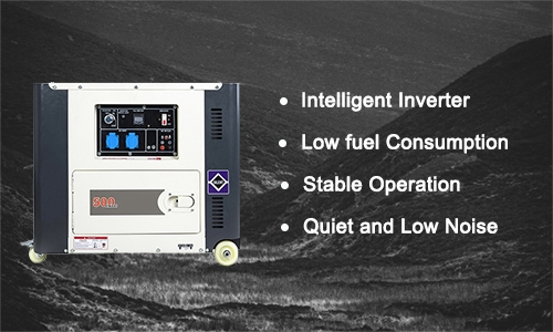 10kw diesel inverter generator feature