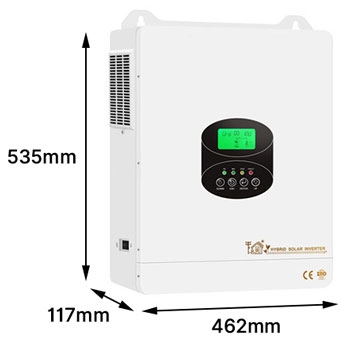 10kw hybrid inverter dimensions