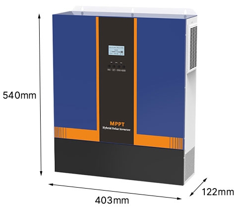11kw hybrid inverter dimension