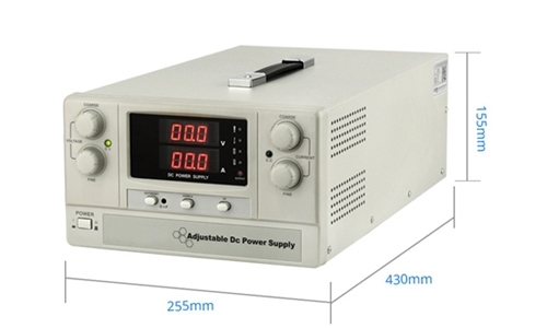12V variable DC power supply dimension