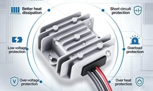 12V to 30V DC Boost Converter Features