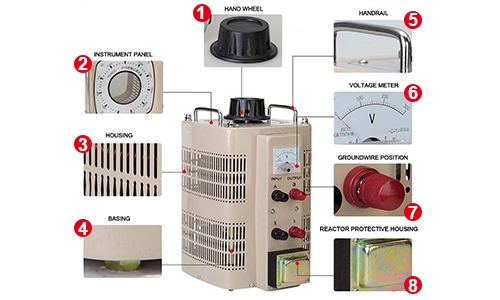 15 kVA single-phase variac transformer details