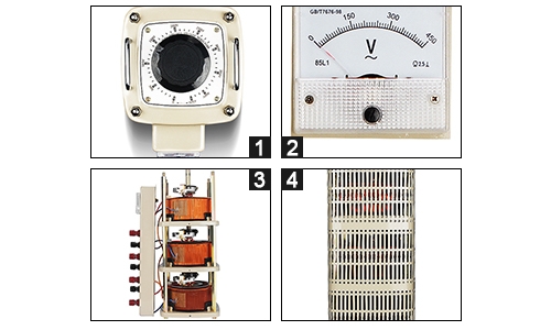 15 kVA three-phase variac transformer details