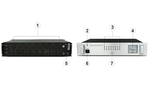 16 outlet power supply sequencer details