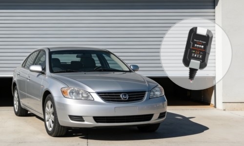 1A Portable Car Battery Charger Features