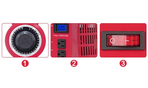 2 kVA single-phase variac voltage regulator details