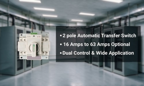 2 Pole Automatic Transfer Switch Feature