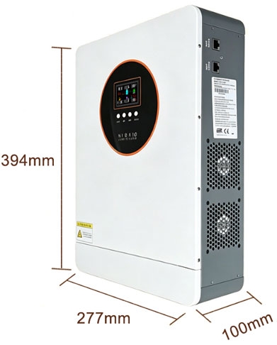 2.5kw hybrid inverter dimension