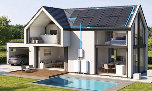 2.5kw hybrid inverter for housing
