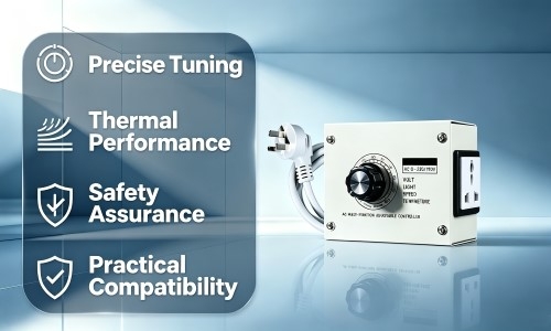 Adjustable 220V Power Regulator Features
