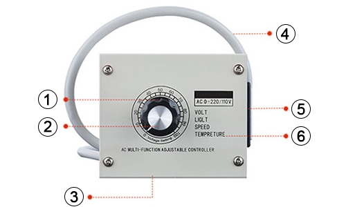 Adjustable 220V Power Regulator Details