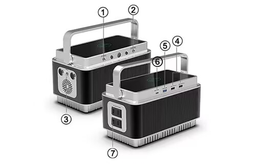 250 watt solar generator details