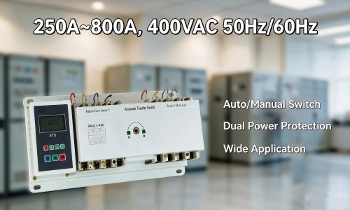 250-800 Amp Automatic Transfer Switch Feature