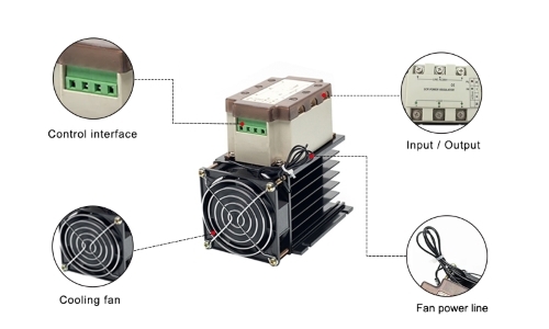 4 Wires 3 Phase AC Power Regulator Details