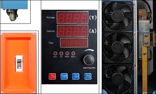 Three phase plating rectifier detail