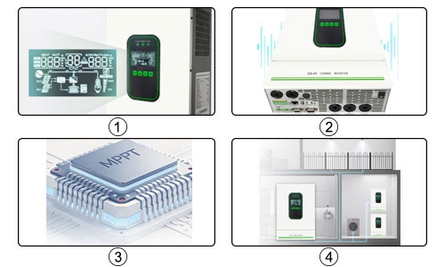 3.6kw hybrid inverter feature