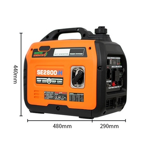 3000 watt inverter generator size