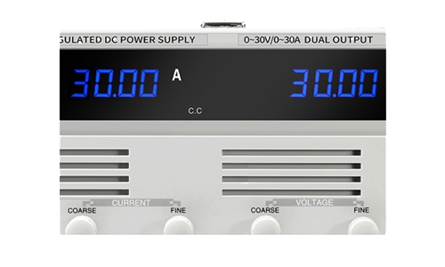 30V 20A/30A variable DC power supply feature
