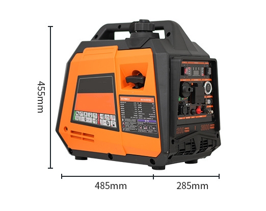 3500 watt quiet inverter generator size