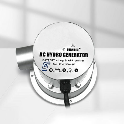 36V micro hydroelectric generator product show