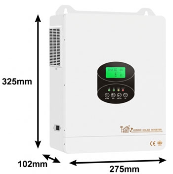 3kw hybrid inverter dimensions