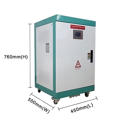 3kw single phase to three phase converter size