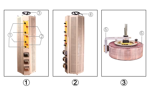 40 kVA three-phase variac transformer details