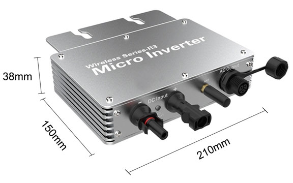 400w micro inverter dimension