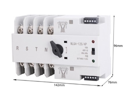 4P Dual Power WiFi ATS Dimensions