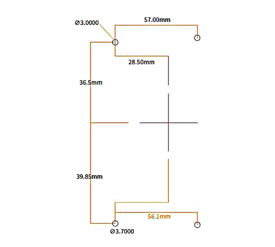 4S 10A Lead Acid Battery Balancer Dimension