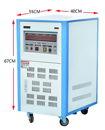 5kva frequency converter size