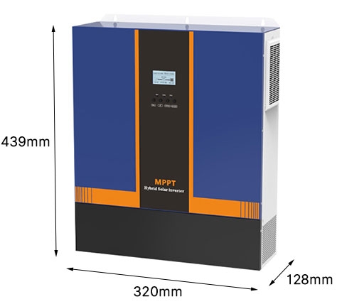 5kw hybrid inverter dimension