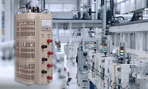 6 kVA three-phase variac transformer feature