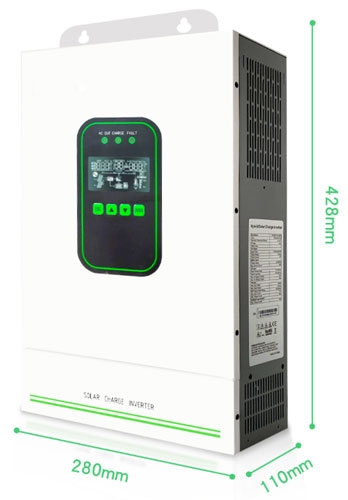6.2kw hybrid inverter dimensions