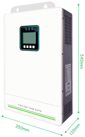 6.5kw hybrid inverter dimension