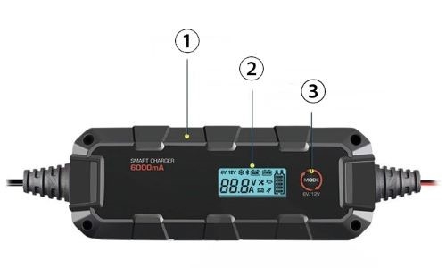 6A Intelligent Car Battery Charger Details