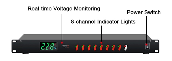 8 outlet power sequencer for audio details
